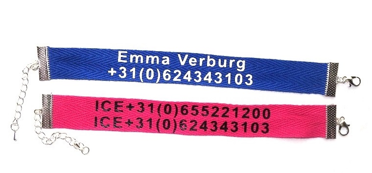 Polsbandjes kopen? Bekijk hier de ruime keuze SOS bandjes